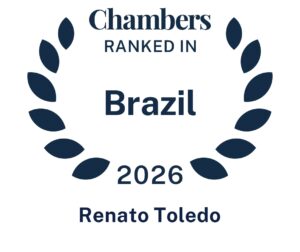 Selo Chambers Ranked in Brazil 2026 - Renato Toledo